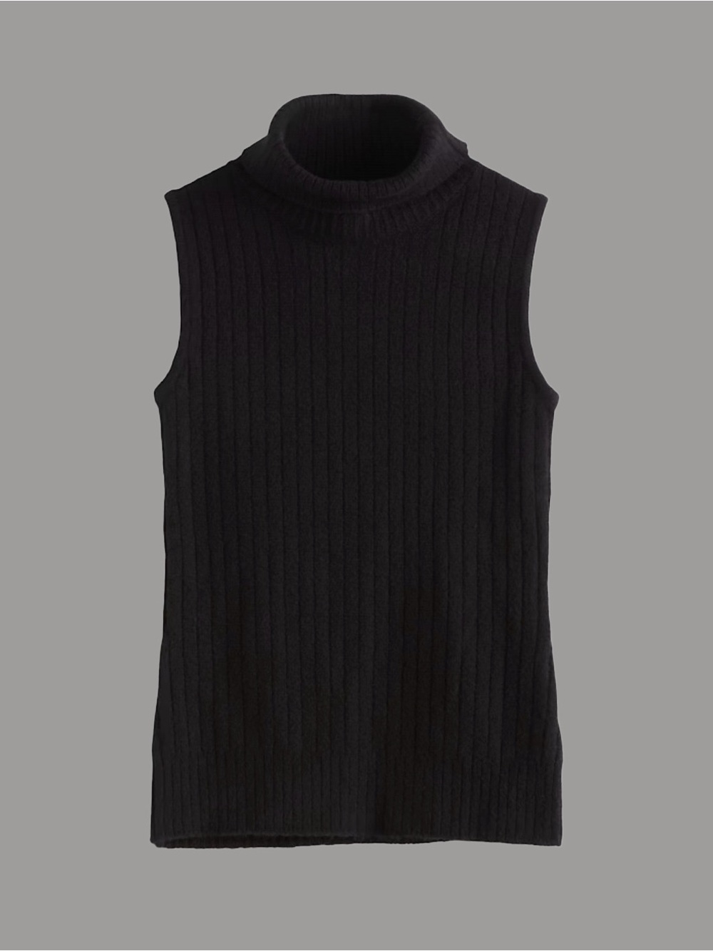 Jase Sleeveless Ribbed Turtleneck Sweater -Brand New, Never Worn